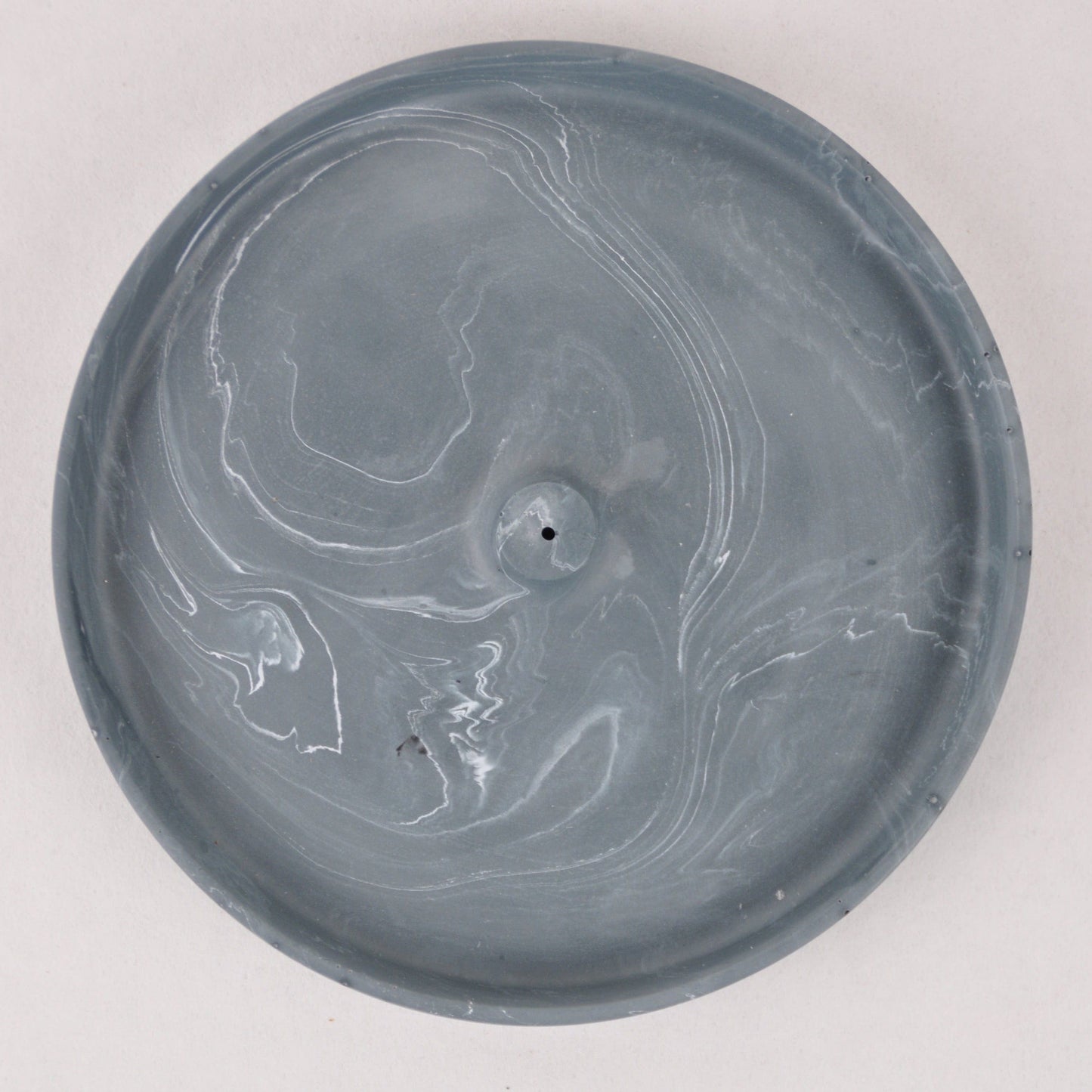 Incense Holder Indigo Marble Jesmonite Incense Holder homeware shops bristol gift shops bristol Calico Collective