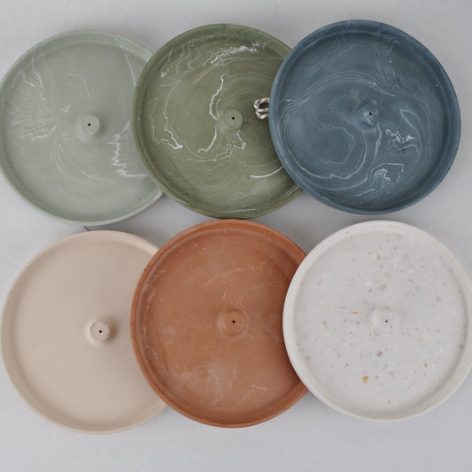 Incense Holder Jesmonite Incense Holder homeware shops bristol gift shops bristol Calico Collective