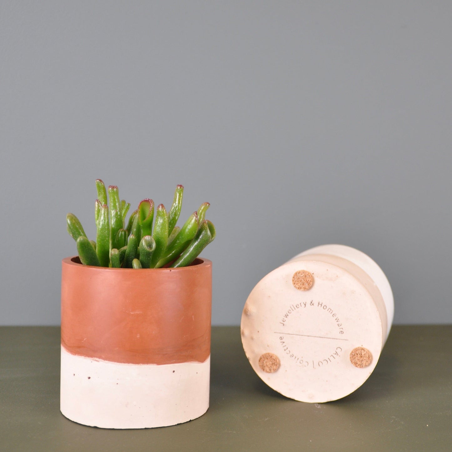 Plant Pots Jesmonite Small Planter homeware shops bristol gift shops bristol Calico Collective