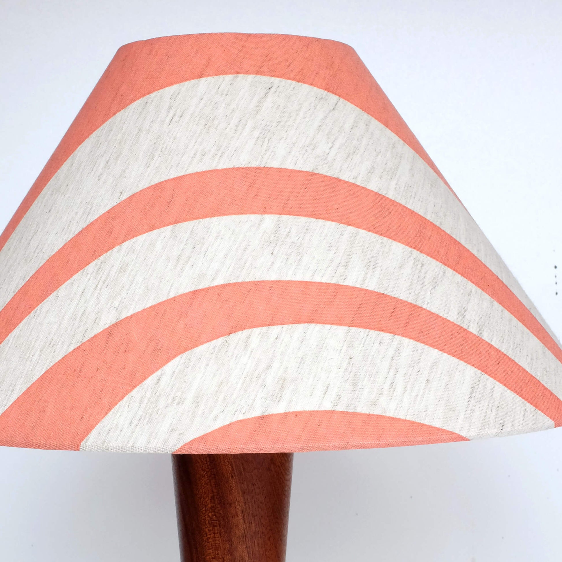 Lampshade Marshmallow Linen 12" Lampshade homeware shops bristol gift shops bristol Claire Cartwright Studio