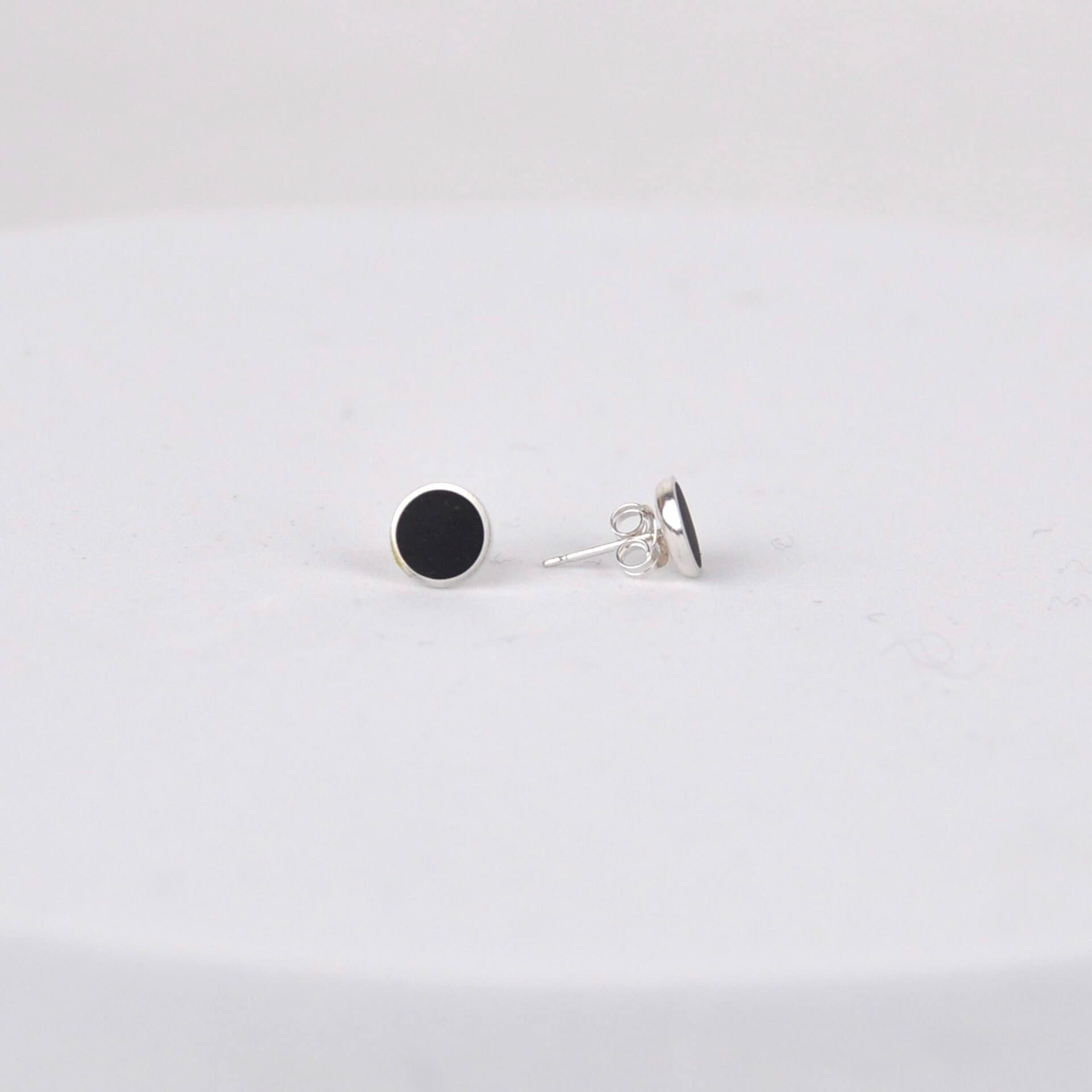 Earrings Black Colour Dot Stud Earrings - Various Colours homeware shops bristol gift shops bristol Clare Lloyd
