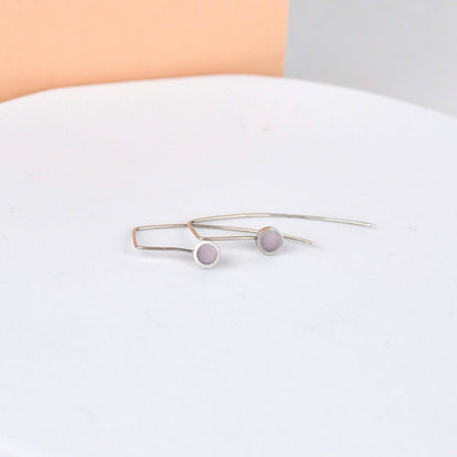 Earrings Contemporary Round Wire Earrings (various colours) homeware shops bristol gift shops bristol Clare Lloyd
