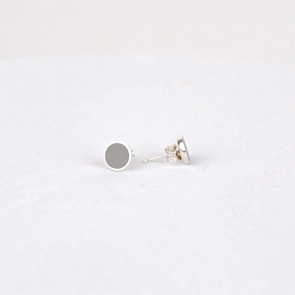 Earrings Grey Colour Dot Stud Earrings - Various Colours homeware shops bristol gift shops bristol Clare Lloyd
