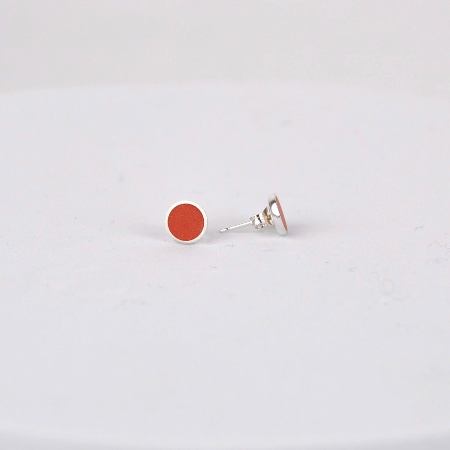 Earrings Orange Colour Dot Stud Earrings - Various Colours homeware shops bristol gift shops bristol Clare Lloyd