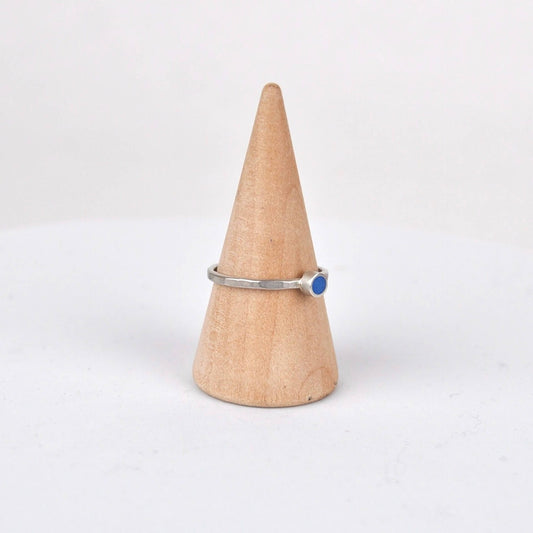 Ring Circle Stacking Ring - Blue homeware shops bristol gift shops bristol Clare Lloyd