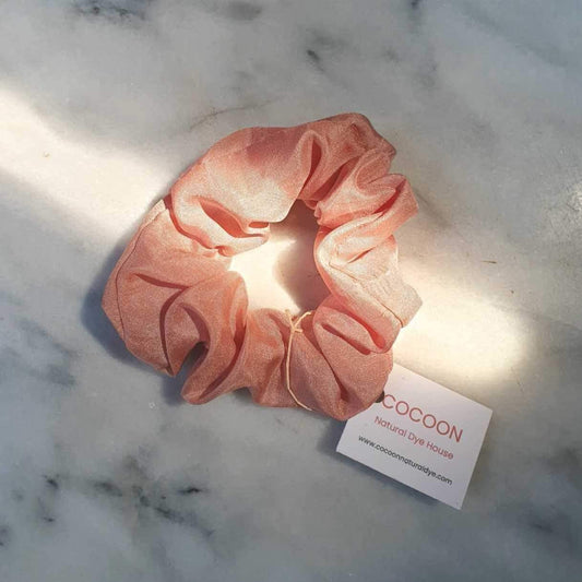 Scrunchies Naturally Dyed Silk Scrunchie homeware shops bristol gift shops bristol COCOON Natural Dye House