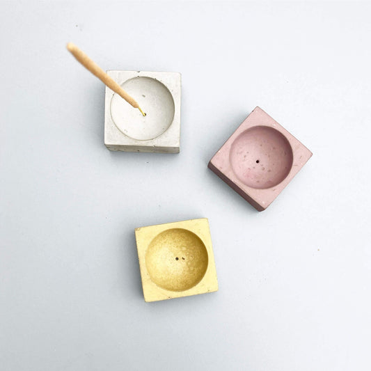 Incense Holder Concrete Incense Holder homeware shops bristol gift shops bristol Fern