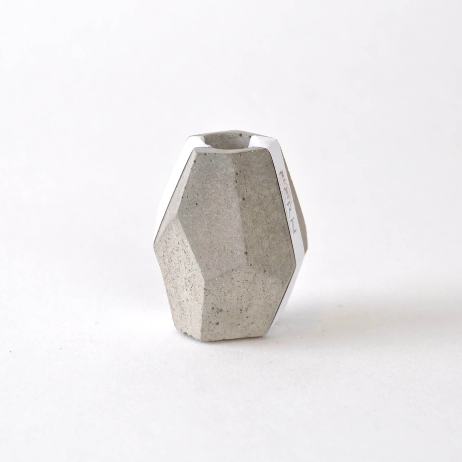Candle Holder Natural Concrete Concrete Candle Stick Holder homeware shops bristol gift shops bristol Fern