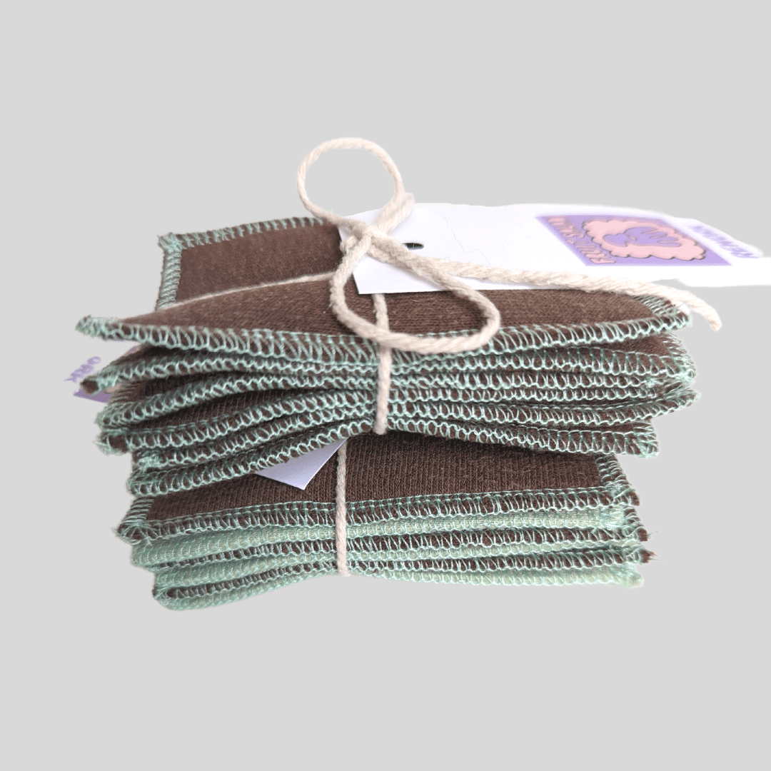 Reusable Face Pads Reusable Face Pads - Green Tones homeware shops bristol gift shops bristol Fruit Salad