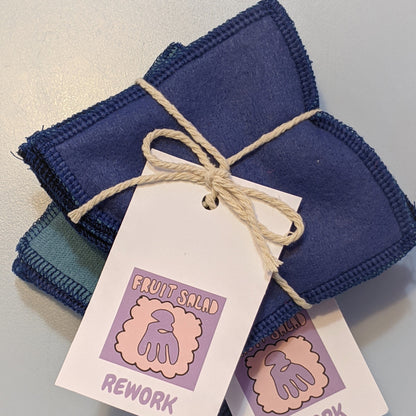 Reusable Face Pads Reusable Face Pads - Blue tones homeware shops bristol gift shops bristol Fruit Salad