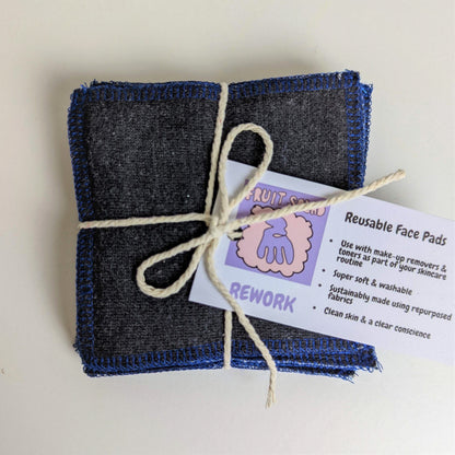 Reusable Face Pads Reusable Face Pads - Blue tones homeware shops bristol gift shops bristol Fruit Salad