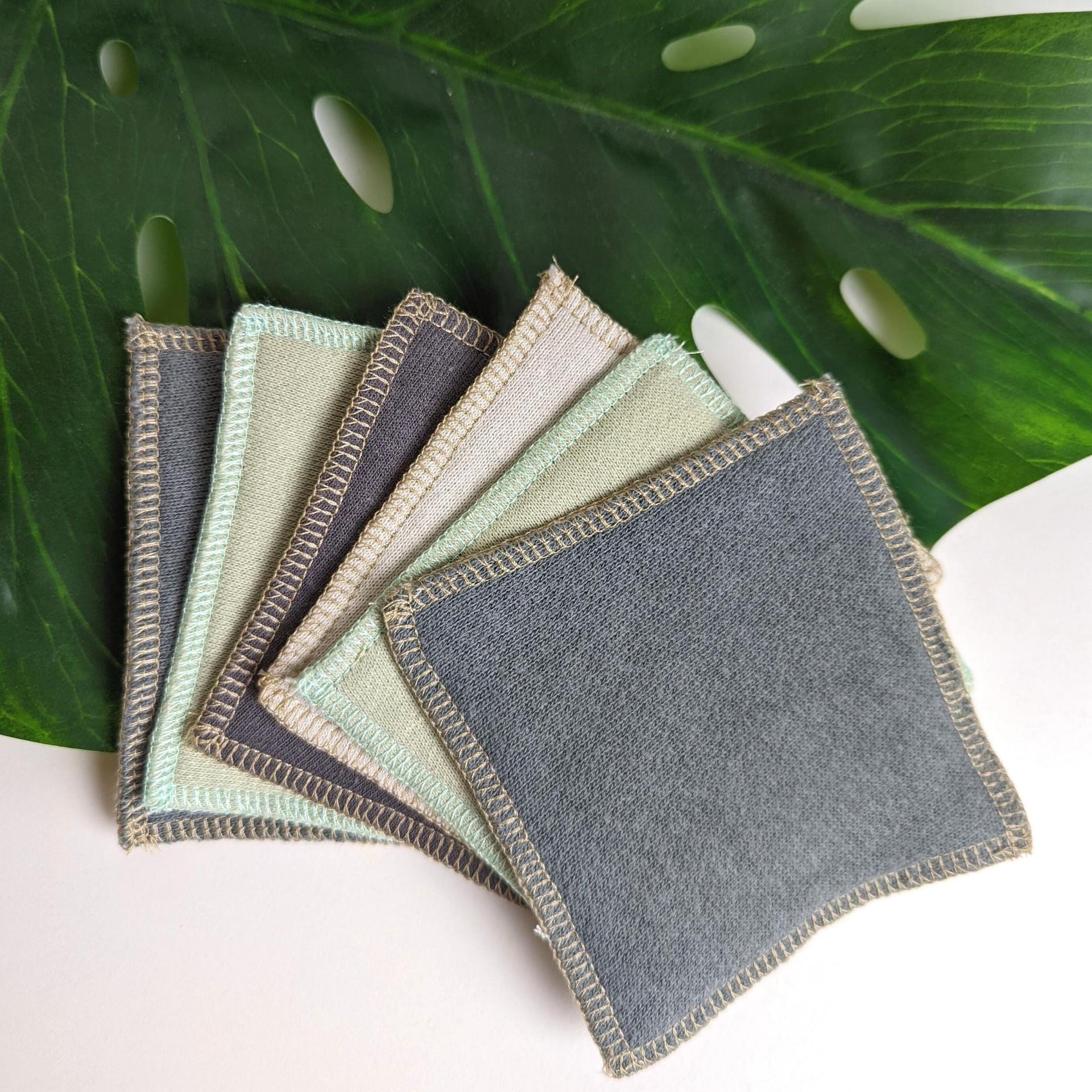 Reusable Face Pads Reusable Face Pads - Green Tones homeware shops bristol gift shops bristol Fruit Salad