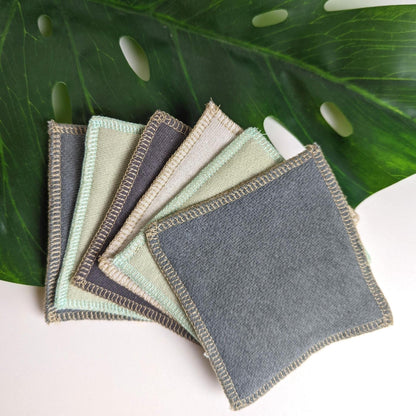 Reusable Face Pads Reusable Face Pads - Green Tones homeware shops bristol gift shops bristol Fruit Salad