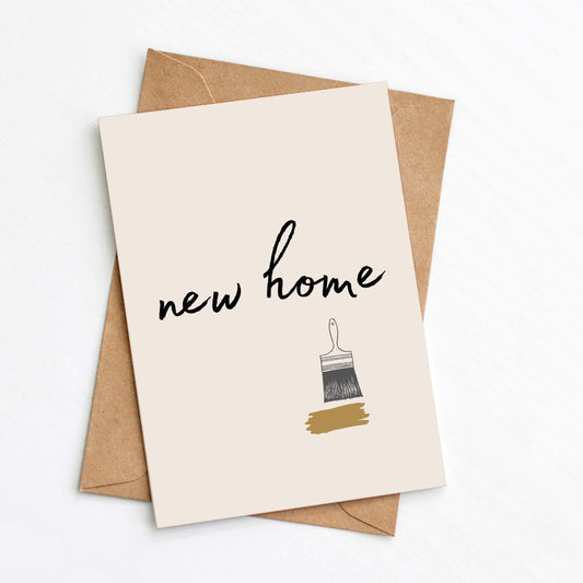 Greetings Card New Home Card homeware shops bristol gift shops bristol Greenwich Paper Studio