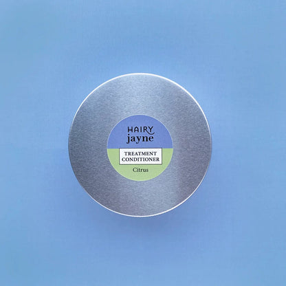 Haircare Citrus Travel Size Treatment Conditioner (100ml Tin) homeware shops bristol gift shops bristol Hairy Jayne
