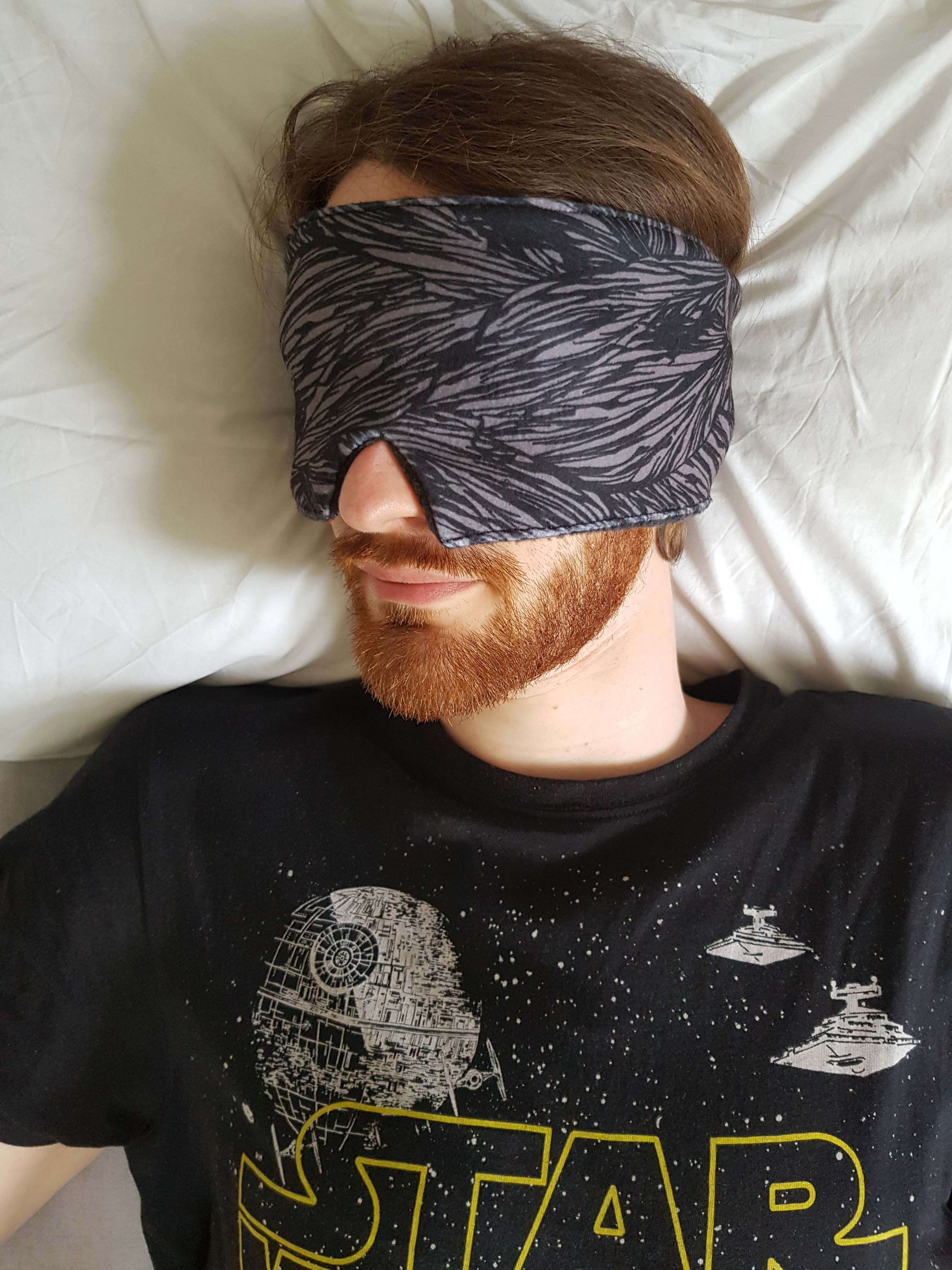 Sleep Mask Sleep Mask (Total Blackout) 'Black Calm' homeware shops bristol gift shops bristol Ilke Usluca Design