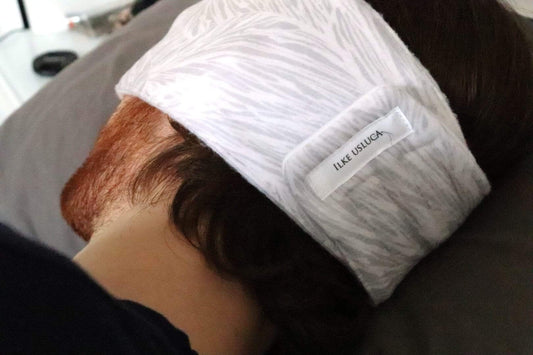 Sleep Mask Sleep Mask (Total Blackout), 'Calm' homeware shops bristol gift shops bristol Ilke Usluca Design