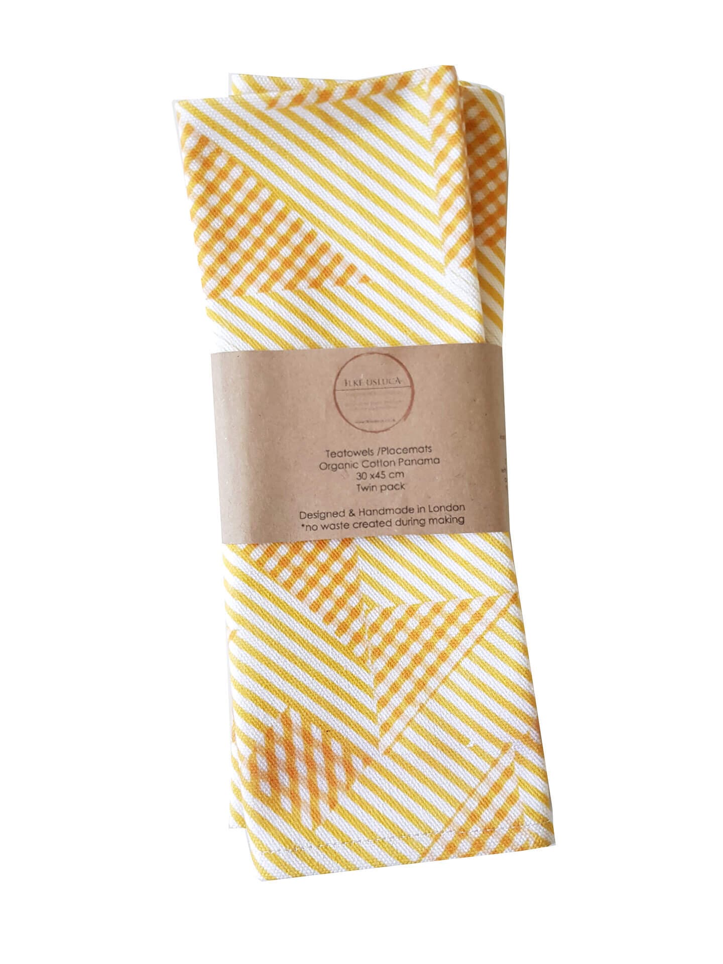 Tea Towel Tea Towel set in 'Sunshine' Print homeware shops bristol gift shops bristol Ilke Usluca Design