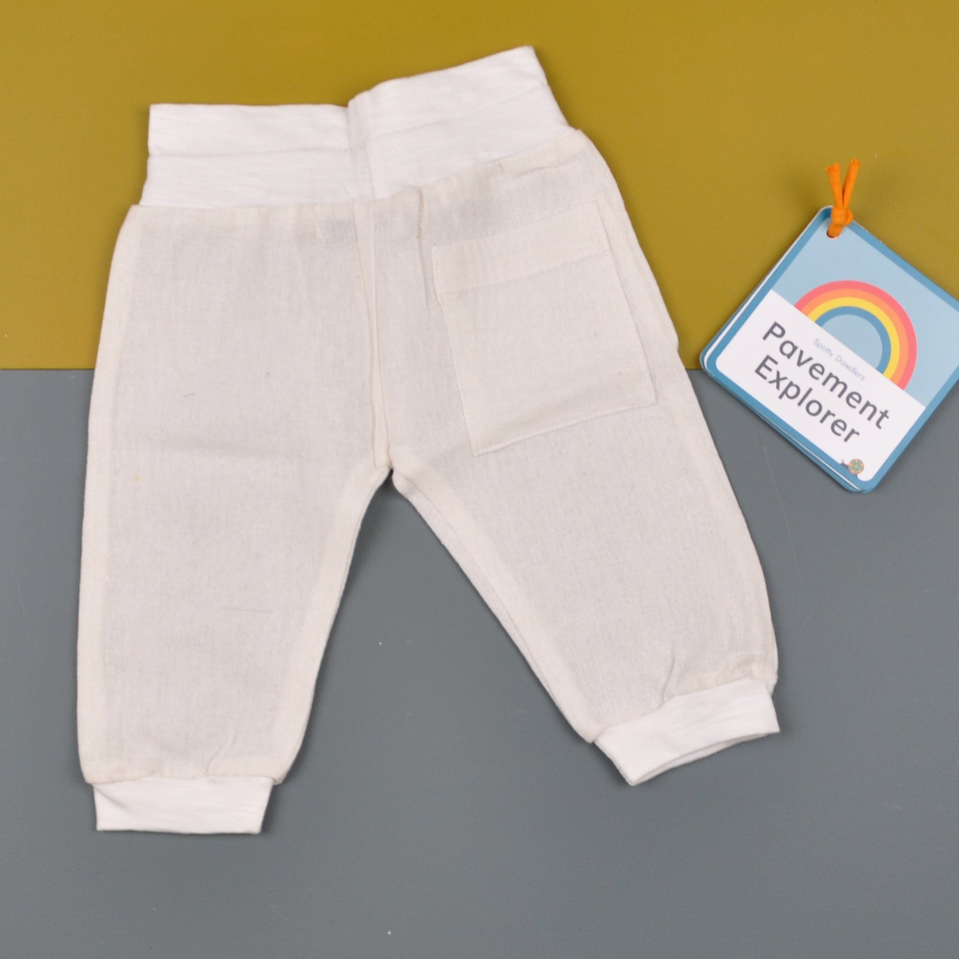 Clothing White Baby Trousers - Various Colours homeware shops bristol gift shops bristol Inka Free