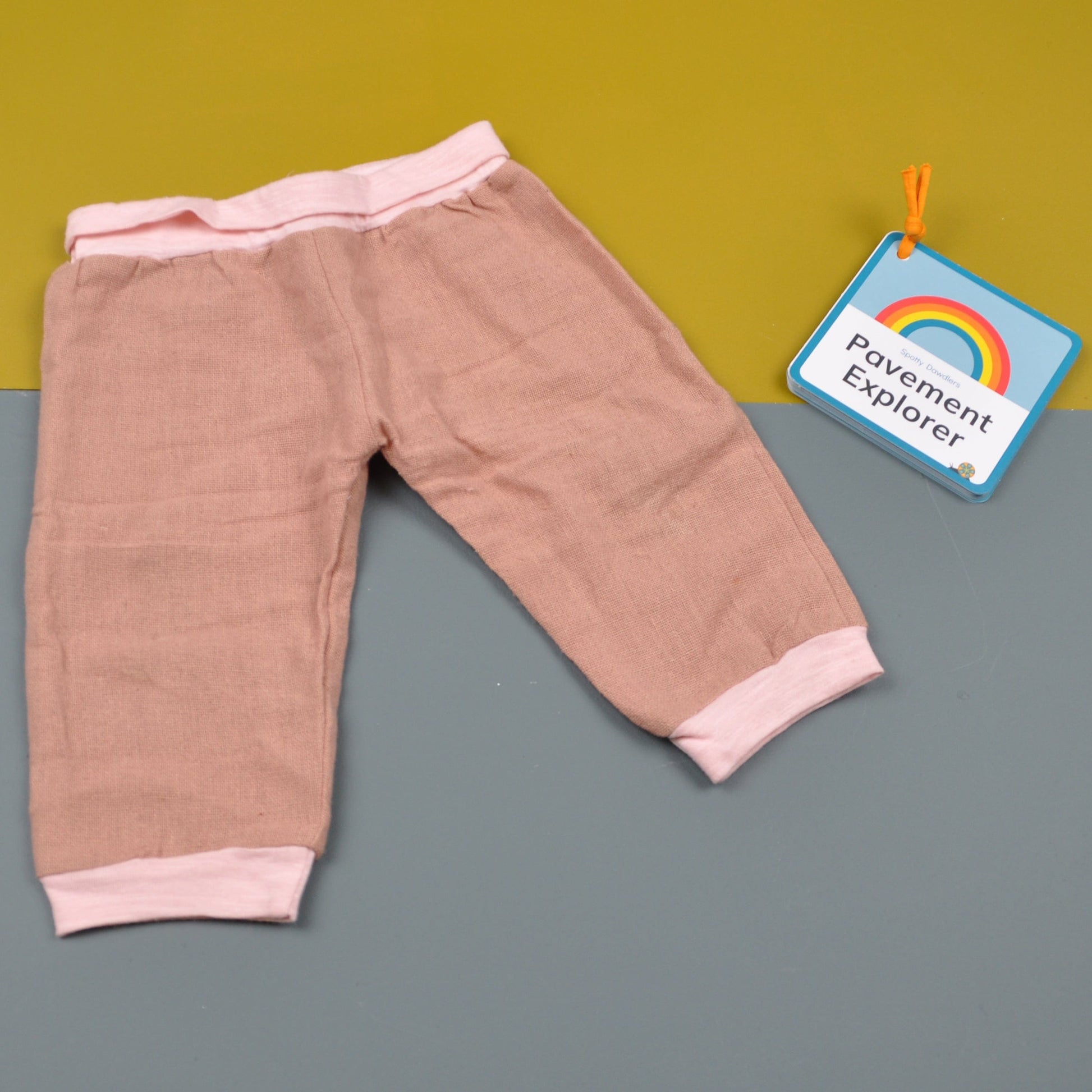 Clothing Dusty Pink Baby Trousers - Various Colours homeware shops bristol gift shops bristol Inka Free