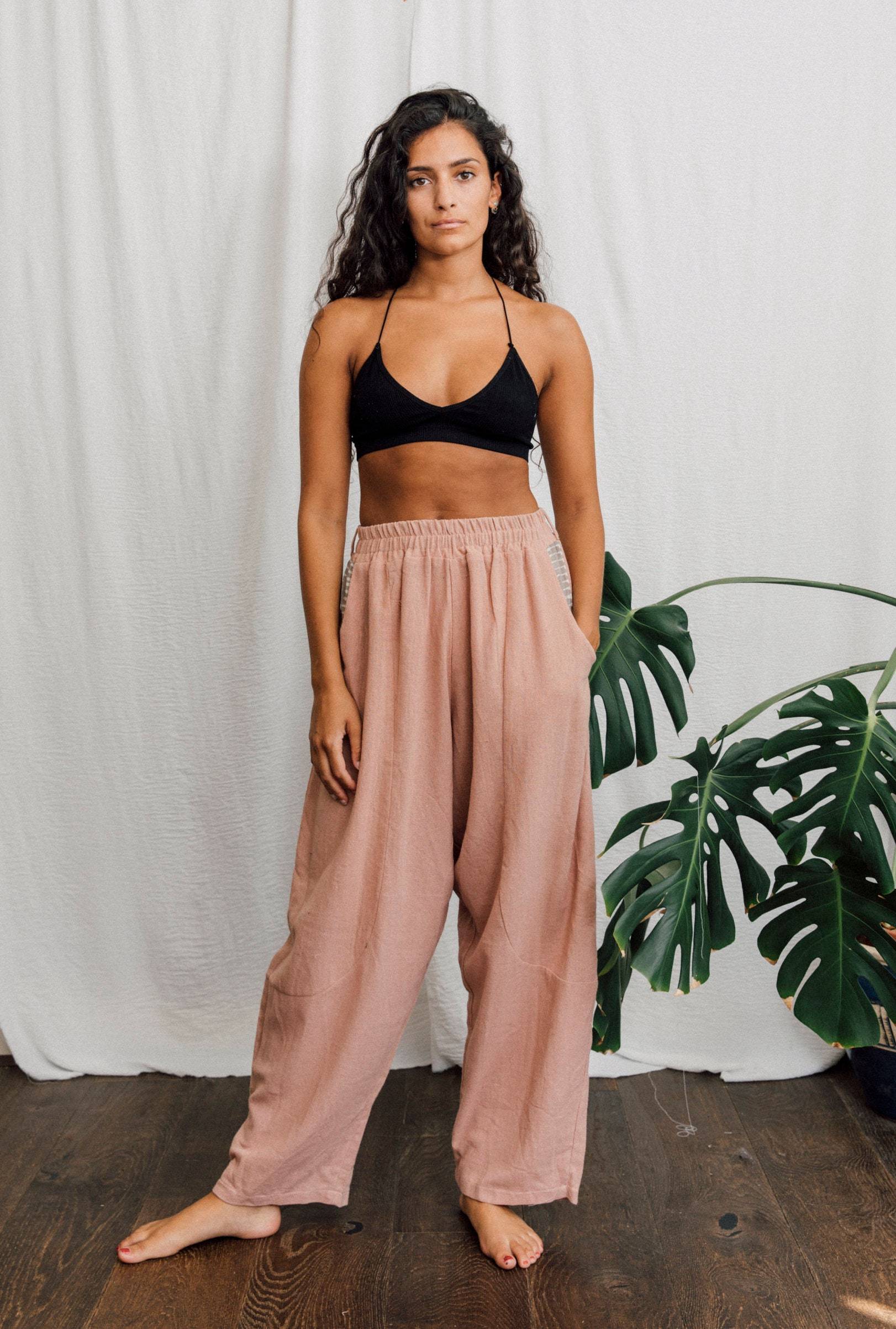 Trousers Inka Harem Trousers - Dusty Pink - UK 8-14 homeware shops bristol gift shops bristol Inka Free