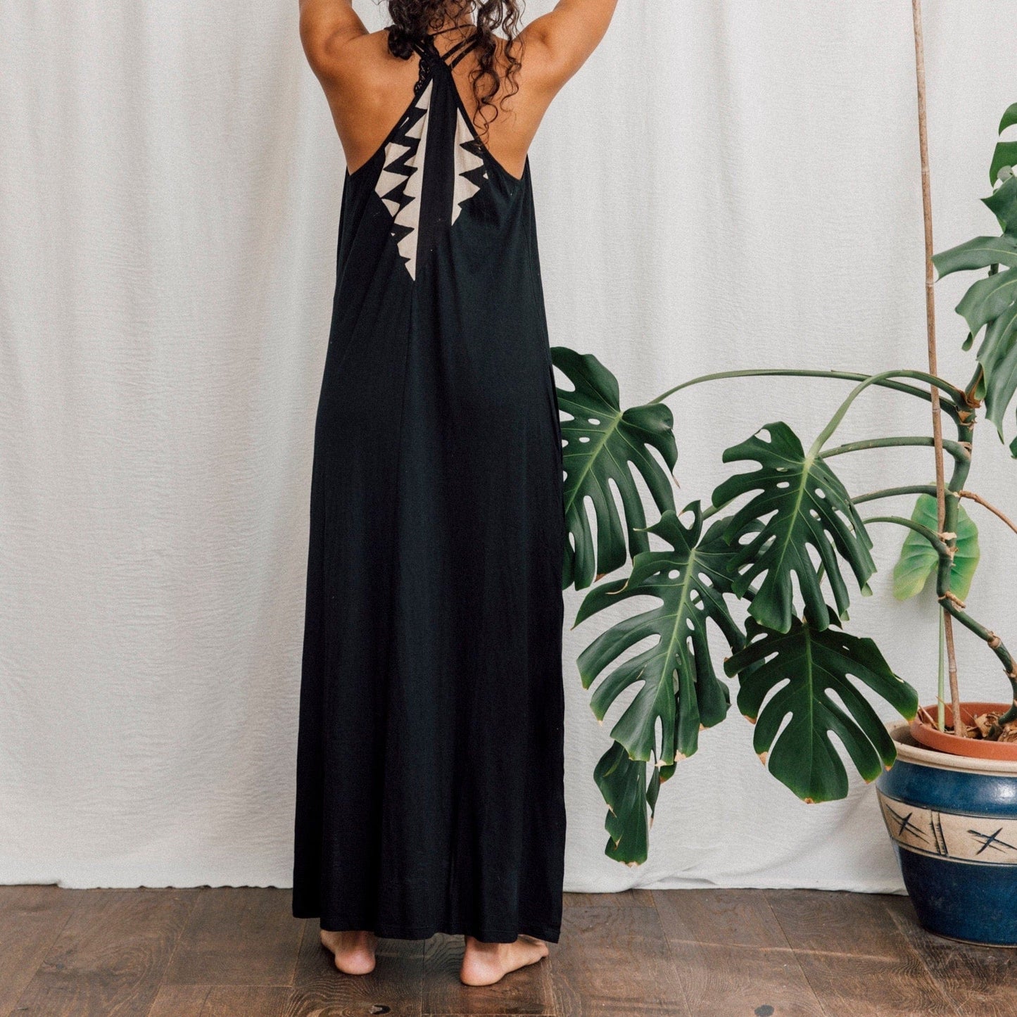 Dress Bamboo Dress - Black - UK 8-14 homeware shops bristol gift shops bristol Inka Free