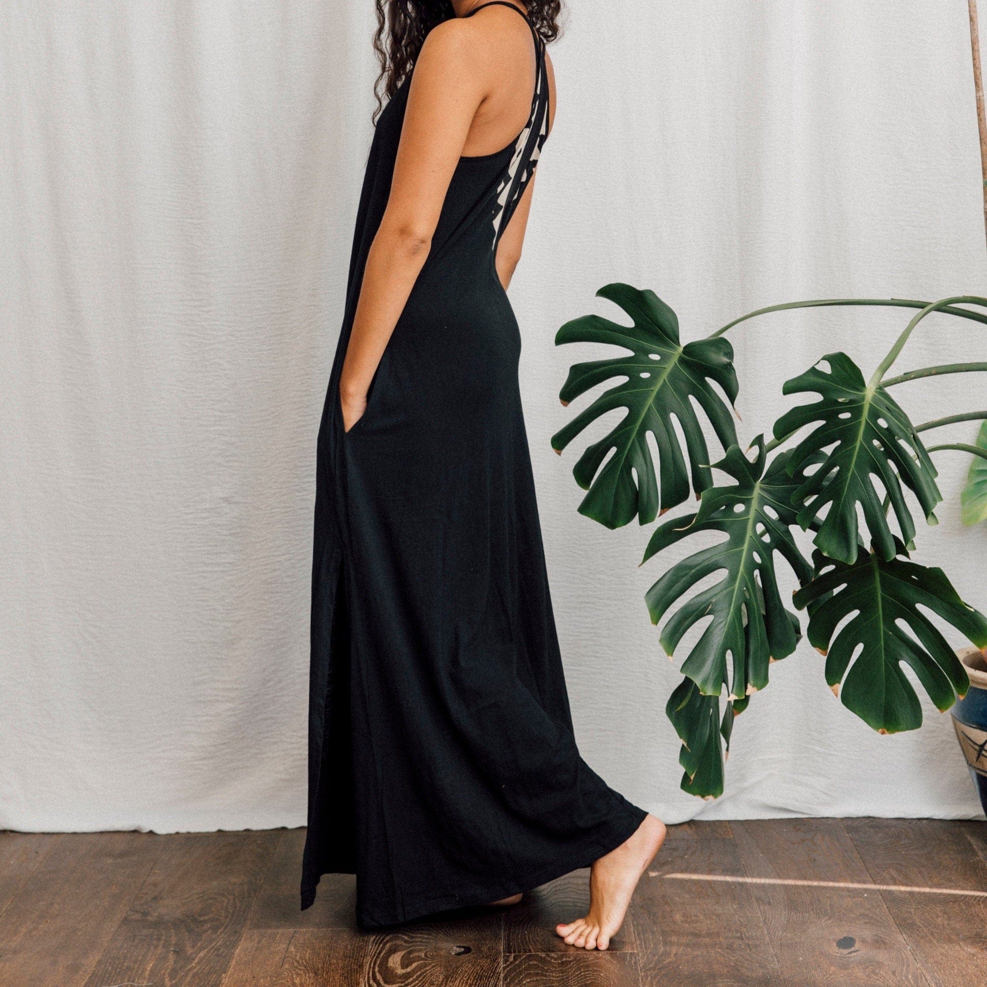 Dress Bamboo Dress - Black - UK 8-14 homeware shops bristol gift shops bristol Inka Free