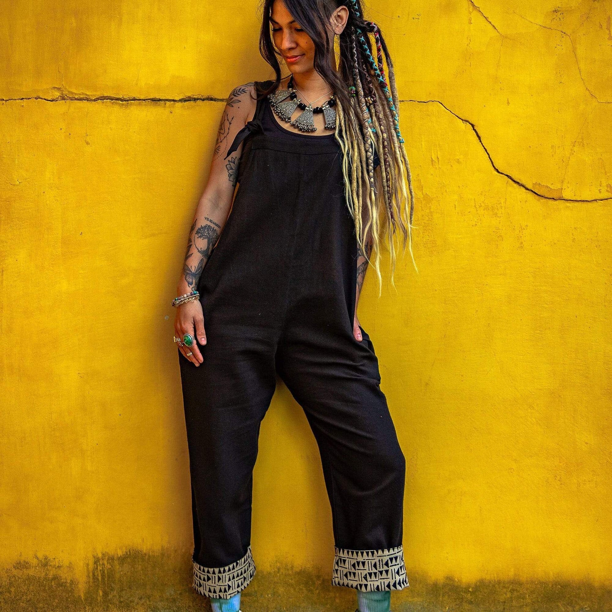 Dungarees Inka Dungarees - Black - UK 6 - 14 homeware shops bristol gift shops bristol Inka Free