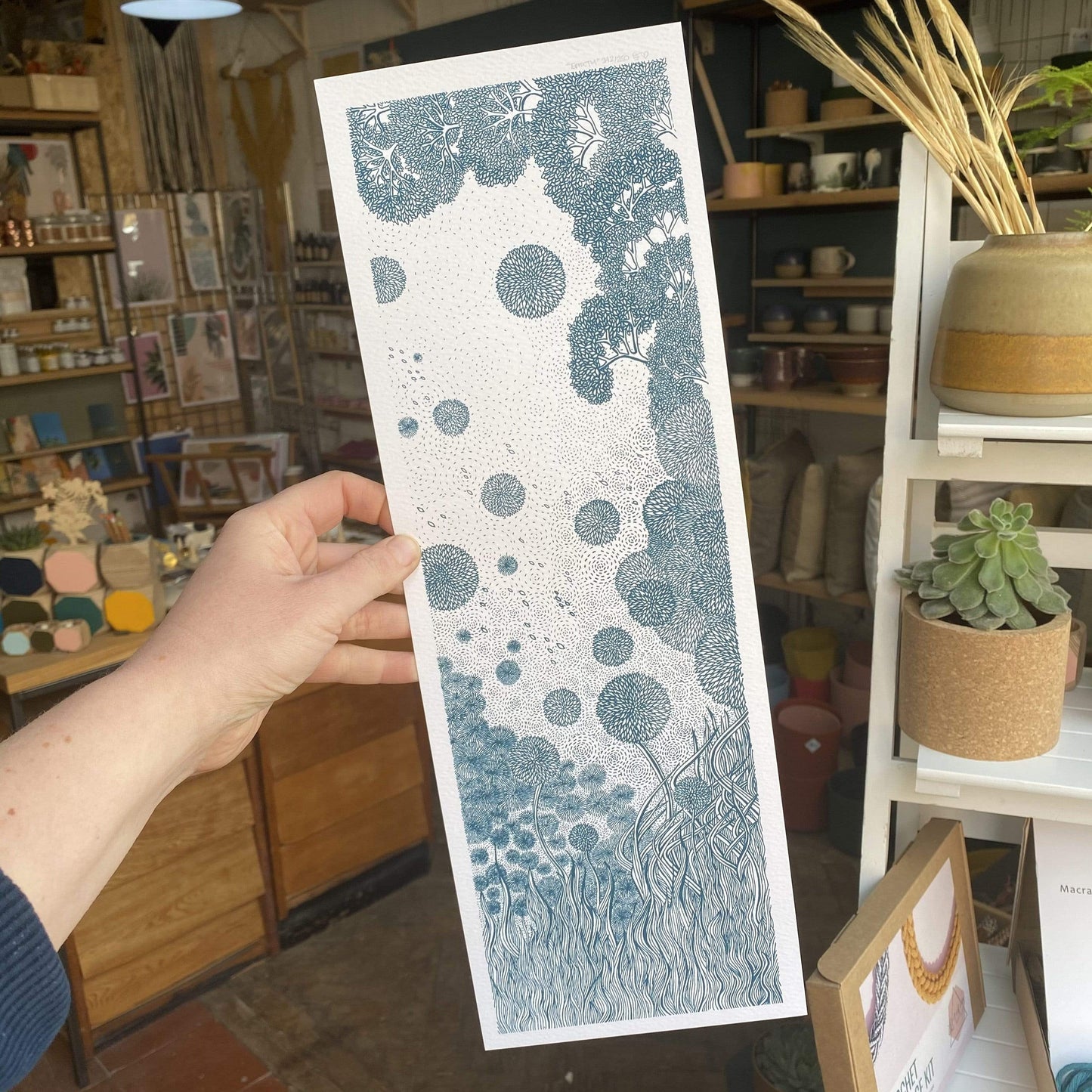 Prints 'Earth' Giclee Print homeware shops bristol gift shops bristol KULU