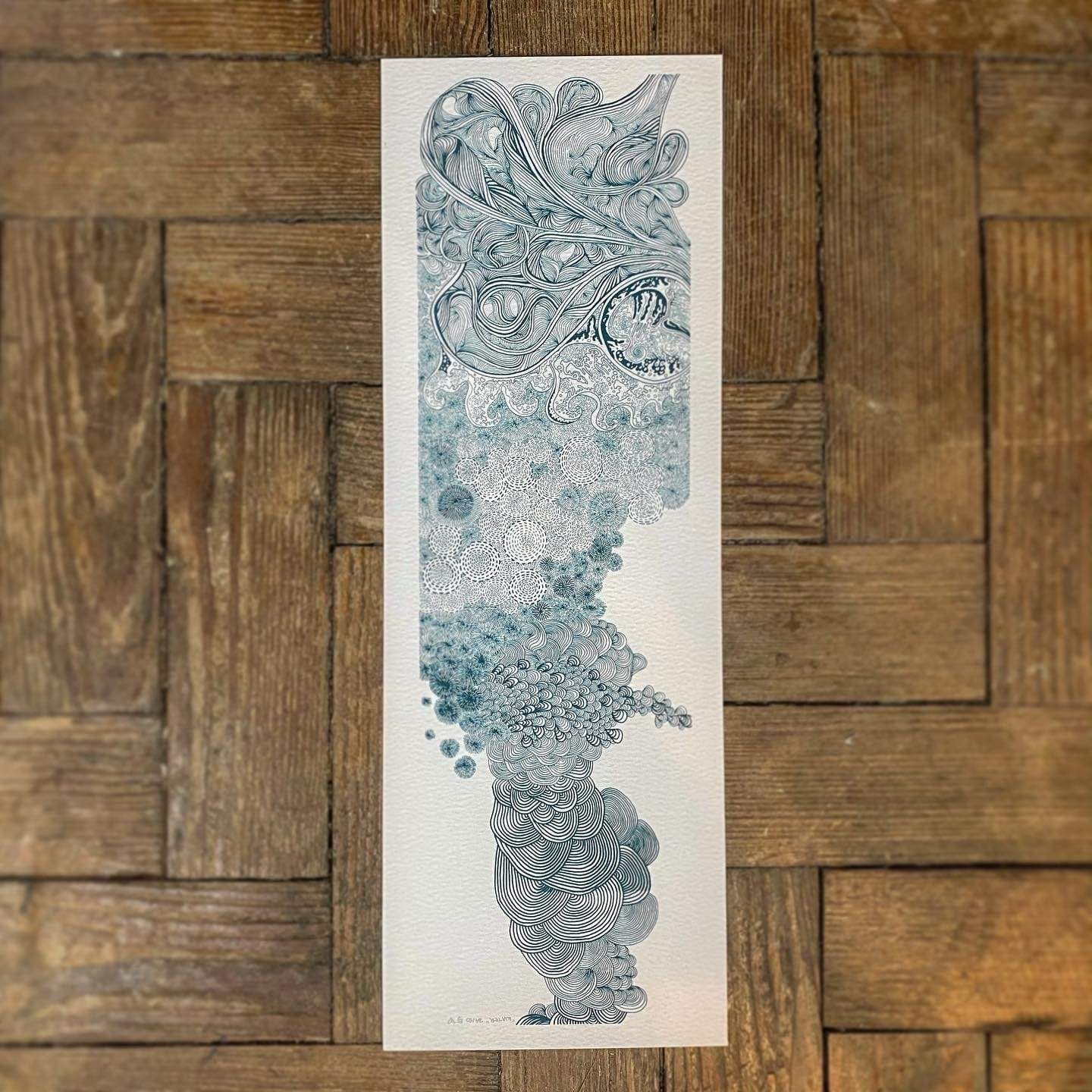 Prints 'Water' Giclee Print homeware shops bristol gift shops bristol KULU
