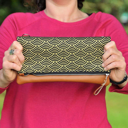 Bag Dahlia Fold Over Bag homeware shops bristol gift shops bristol Lauren Holloway
