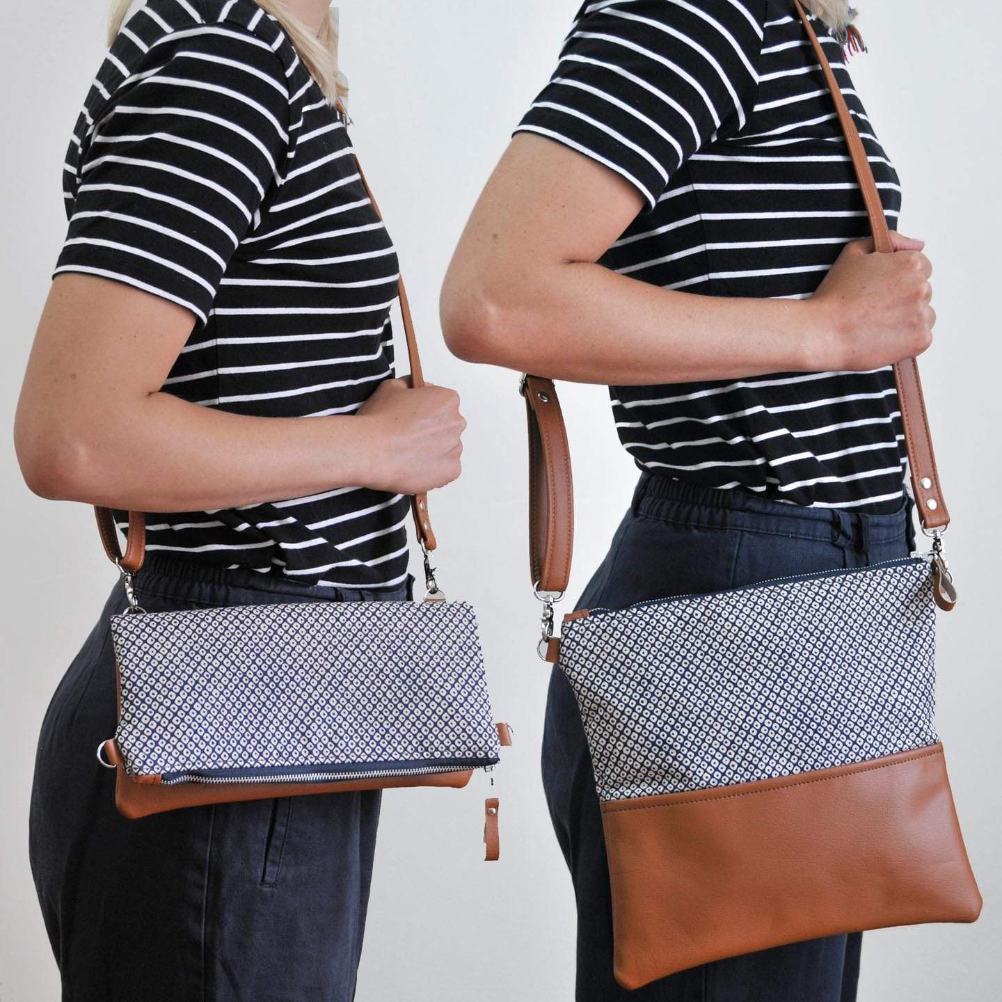 Bag Dahlia Fold Over Bag homeware shops bristol gift shops bristol Lauren Holloway