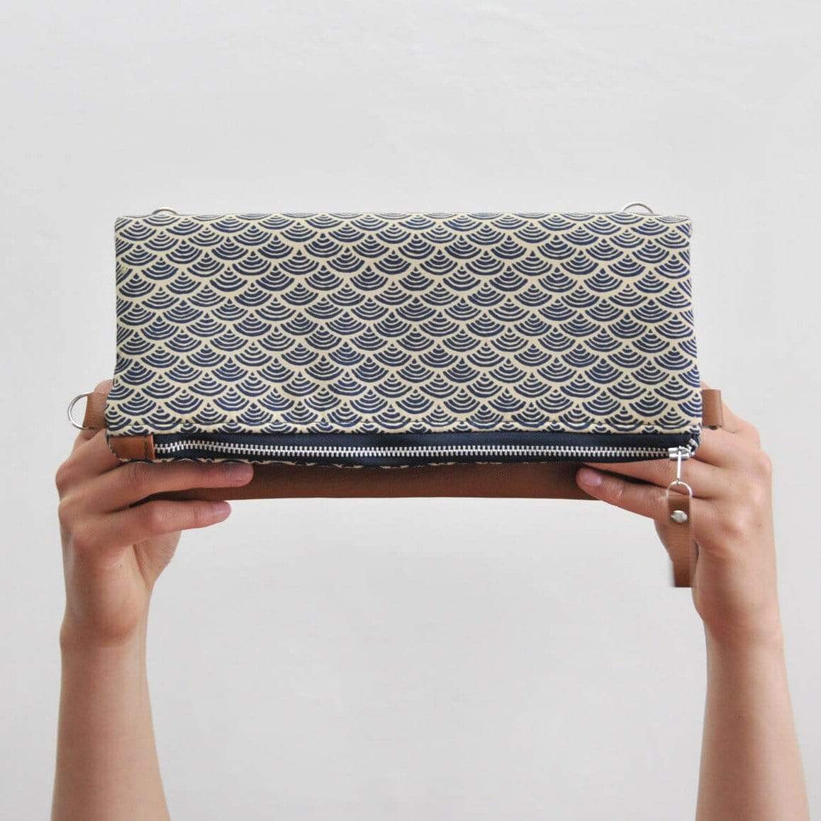 Bag Dahlia Fold Over Bag homeware shops bristol gift shops bristol Lauren Holloway