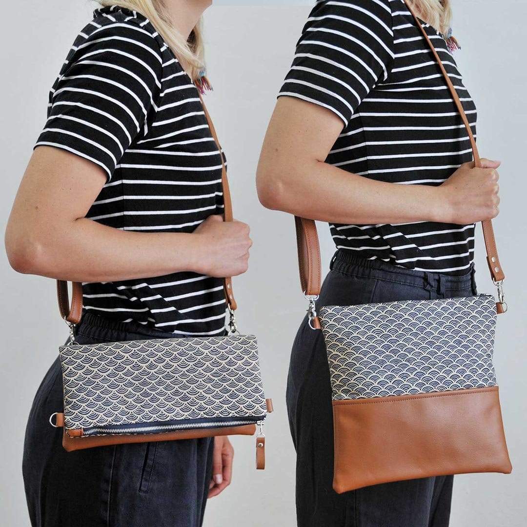 Bag Dahlia Fold Over Bag homeware shops bristol gift shops bristol Lauren Holloway