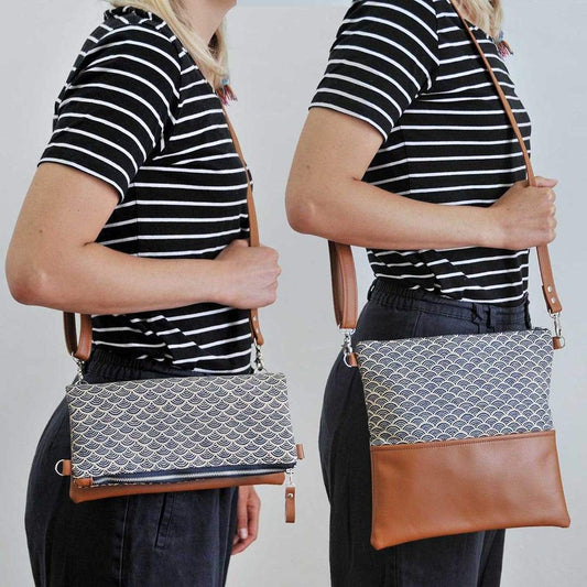Bag Dahlia Fold Over Bag homeware shops bristol gift shops bristol Lauren Holloway