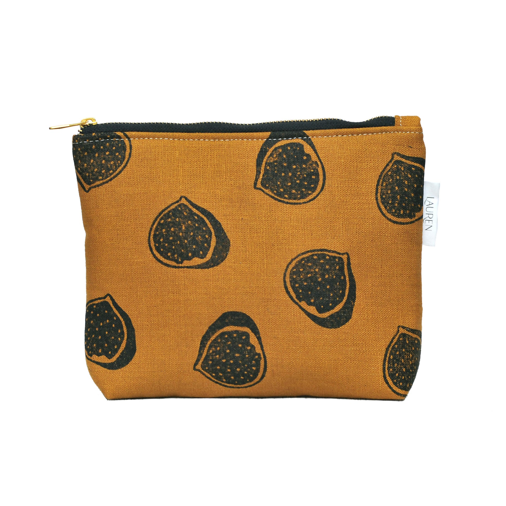 Make Up Bag Linen Makeup/ Wash Bag homeware shops bristol gift shops bristol Lauren Holloway