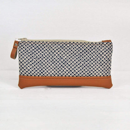 Pencil Case Navy Diamond Pencil Case (various designs) homeware shops bristol gift shops bristol Lauren Holloway