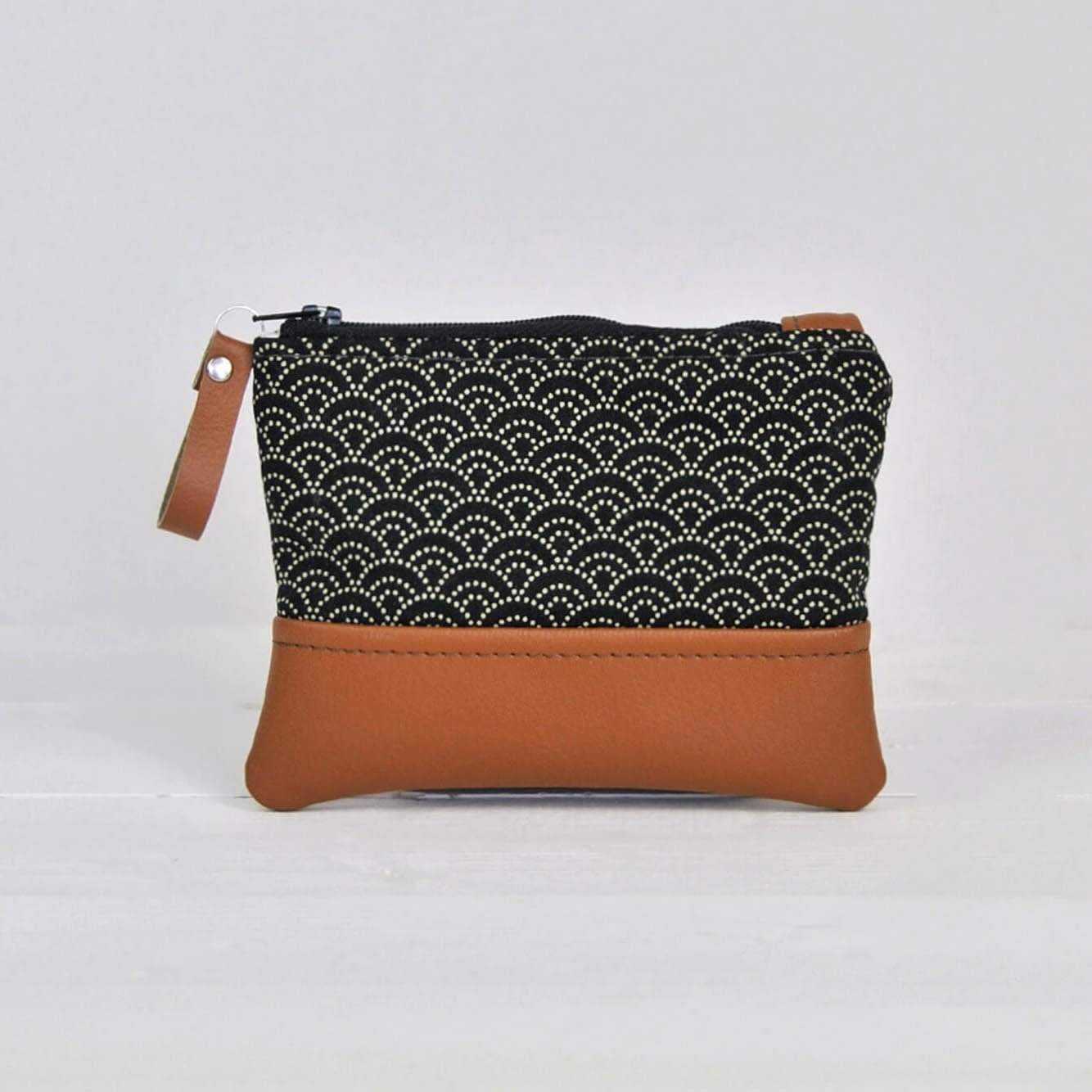 Purse / Wallet Coin Purse - Dark Wave homeware shops bristol gift shops bristol Lauren Holloway