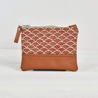 Purse / Wallet Large Coin Purse - Red Wave homeware shops bristol gift shops bristol Lauren Holloway