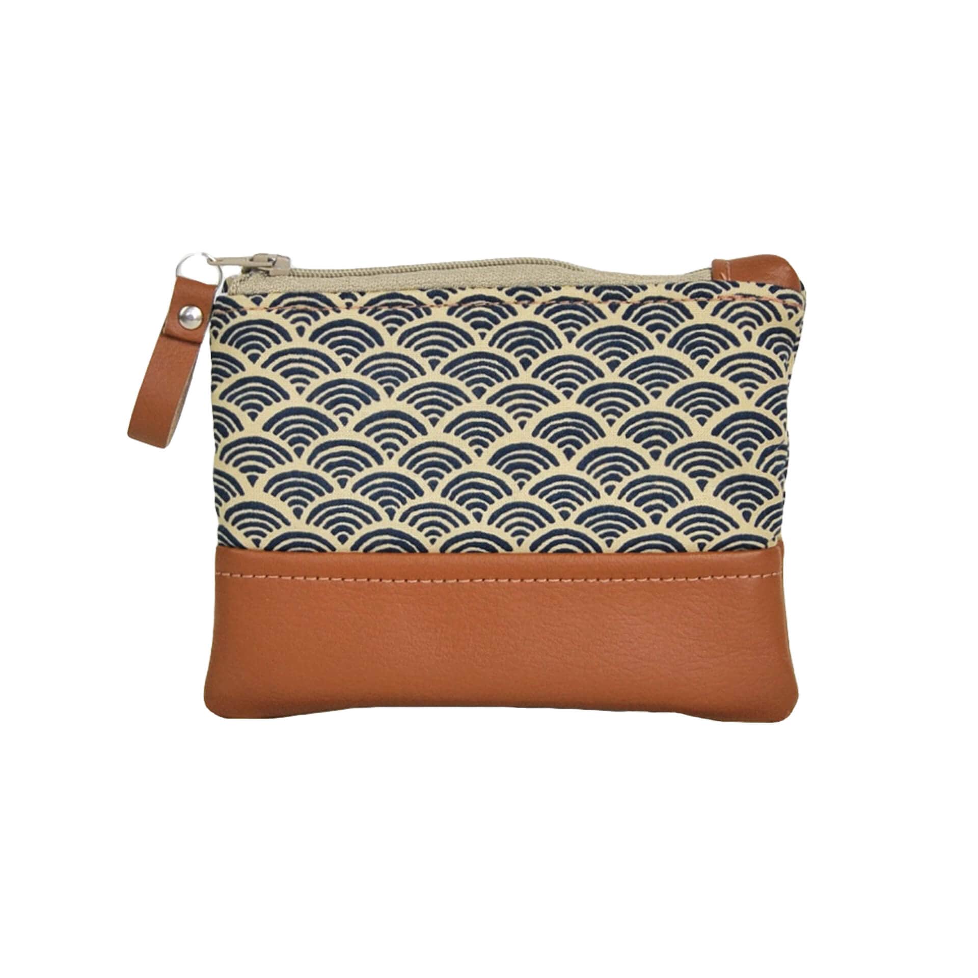 Purse / Wallet Coin Purse - Blue Wave homeware shops bristol gift shops bristol Lauren Holloway