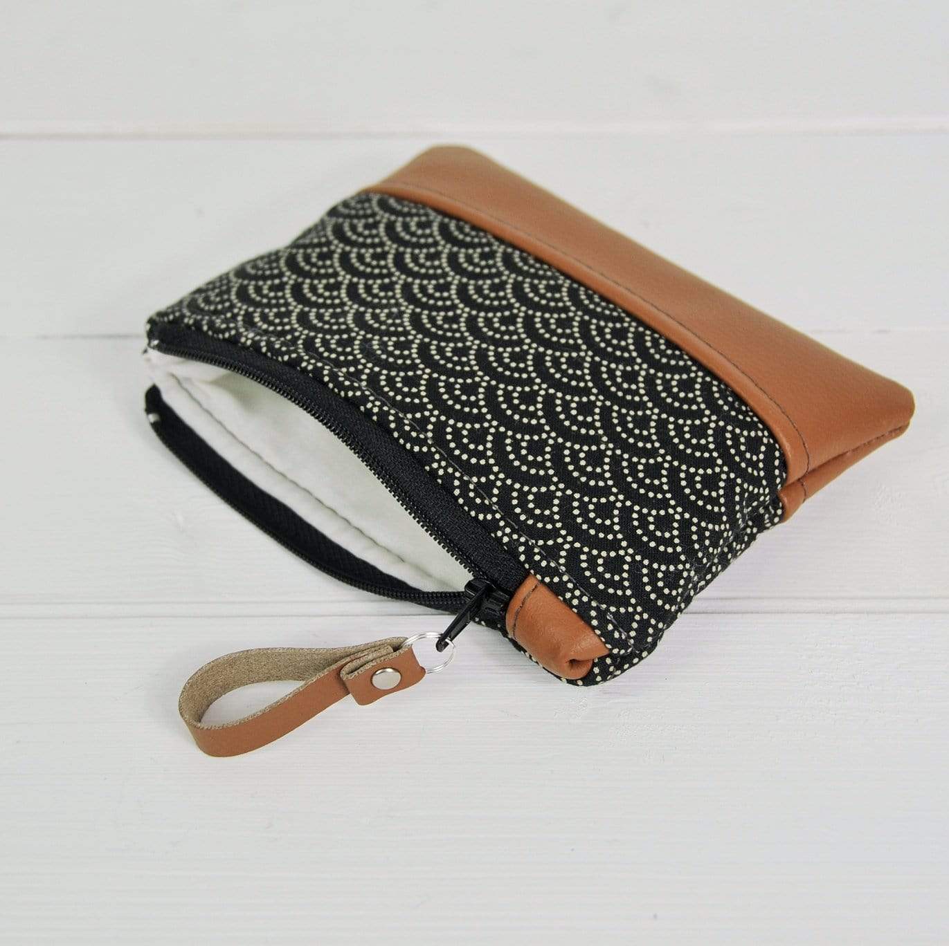 Purse / Wallet Small Coin Purse - Dark Wave homeware shops bristol gift shops bristol Lauren Holloway