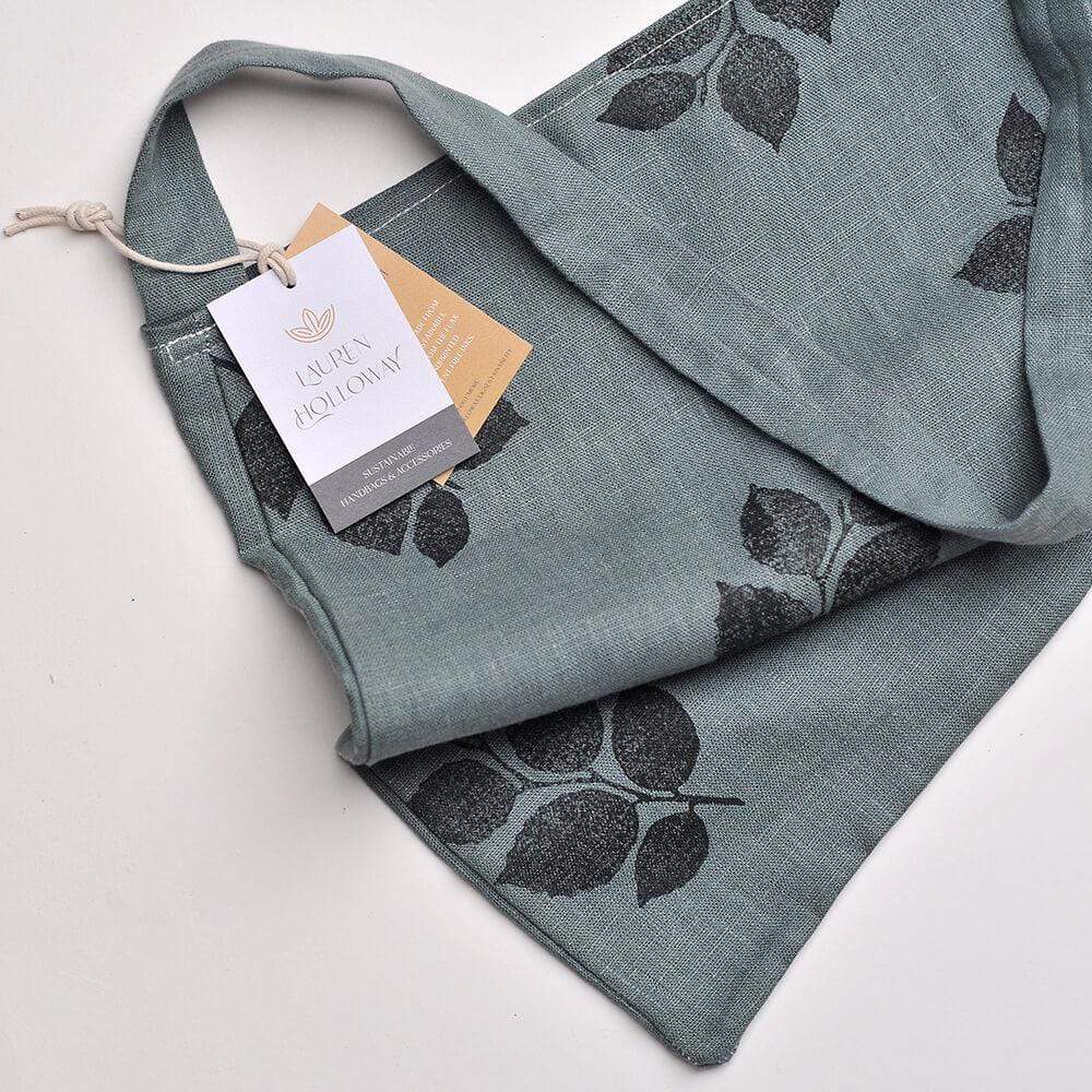 Tote Bag Linen Tote Bag homeware shops bristol gift shops bristol Lauren Holloway