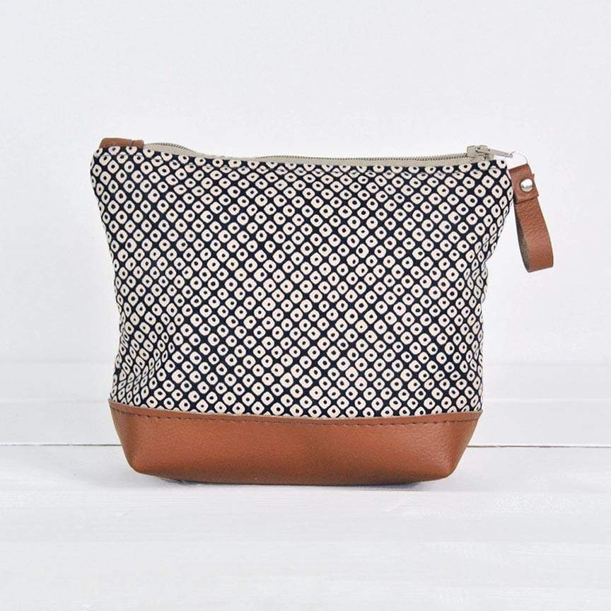 Washbag Blue Diamond Make-up / Wash Bag (various designs) homeware shops bristol gift shops bristol Lauren Holloway