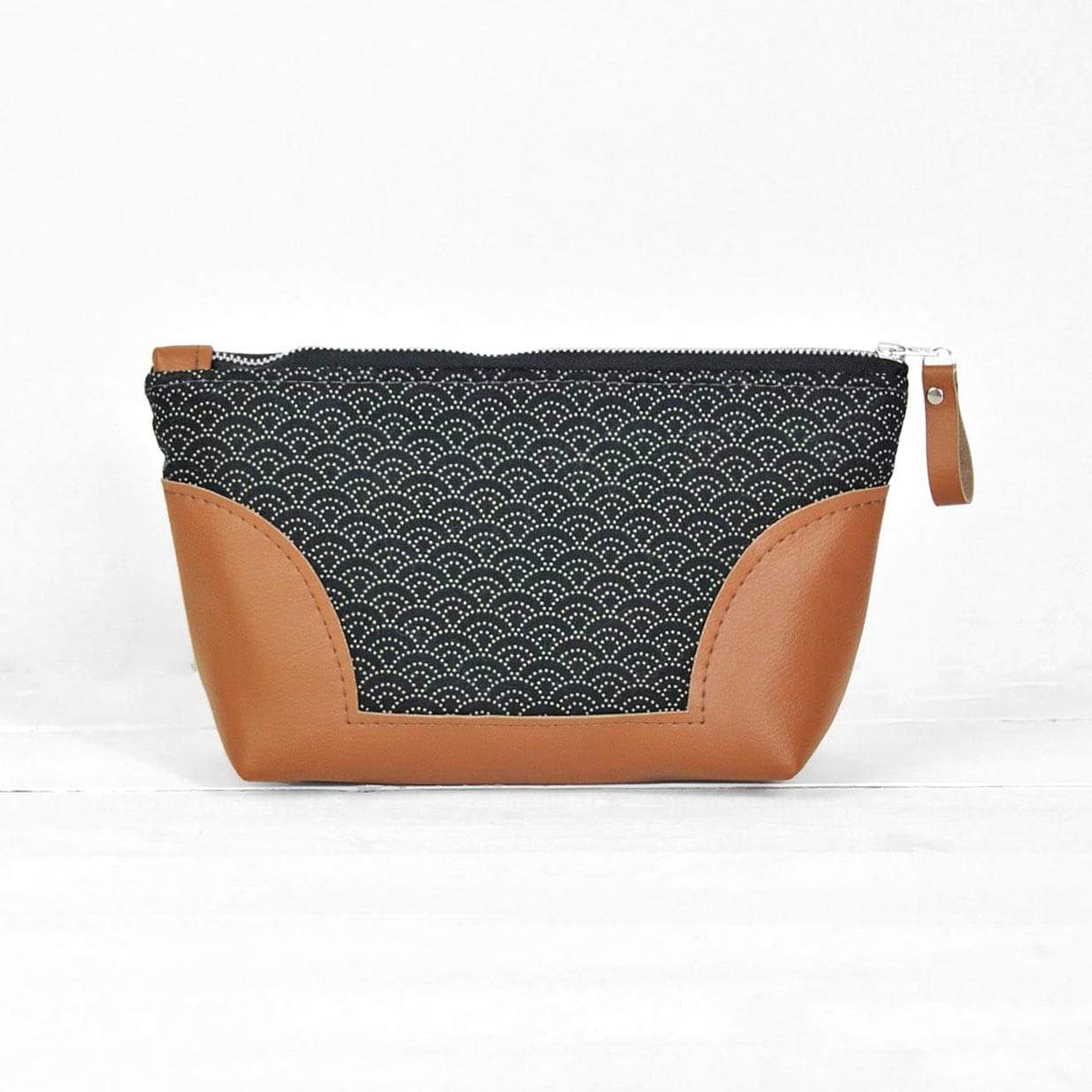 Washbag Medium / Dark Wave Toiletry Bag (various sizes and designs) homeware shops bristol gift shops bristol Lauren Holloway