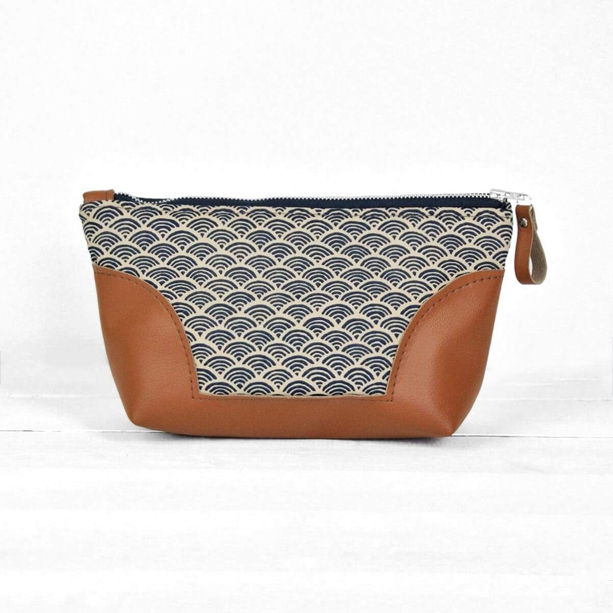 Washbag Medium / Blue Wave Toiletry Bag (various sizes and designs) homeware shops bristol gift shops bristol Lauren Holloway