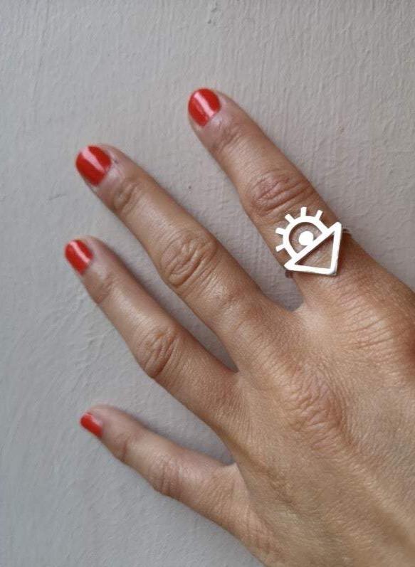 Ring Lima Lima Sunbeam Ring (various sizes) homeware shops bristol gift shops bristol Lima Lima