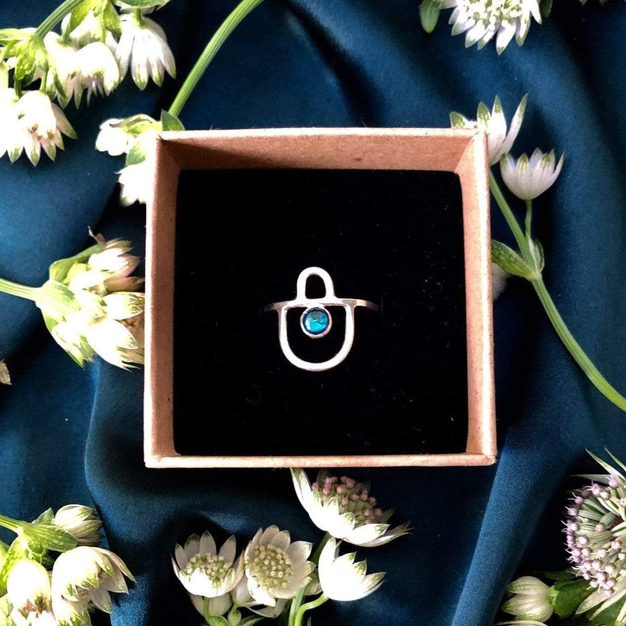 Ring Lima Lima Temple Ring With NZ Paua homeware shops bristol gift shops bristol Lima Lima