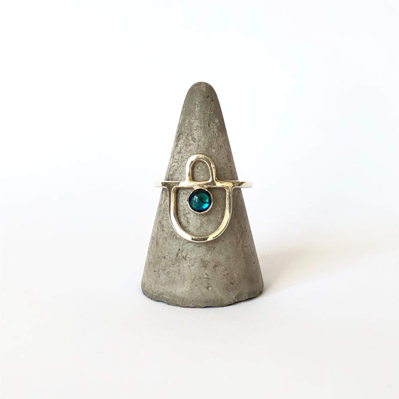 Ring Lima Lima Temple Ring With NZ Paua homeware shops bristol gift shops bristol Lima Lima
