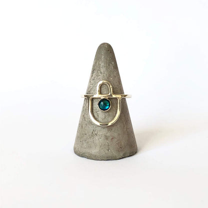 Ring Lima Lima Temple Ring With NZ Paua homeware shops bristol gift shops bristol Lima Lima