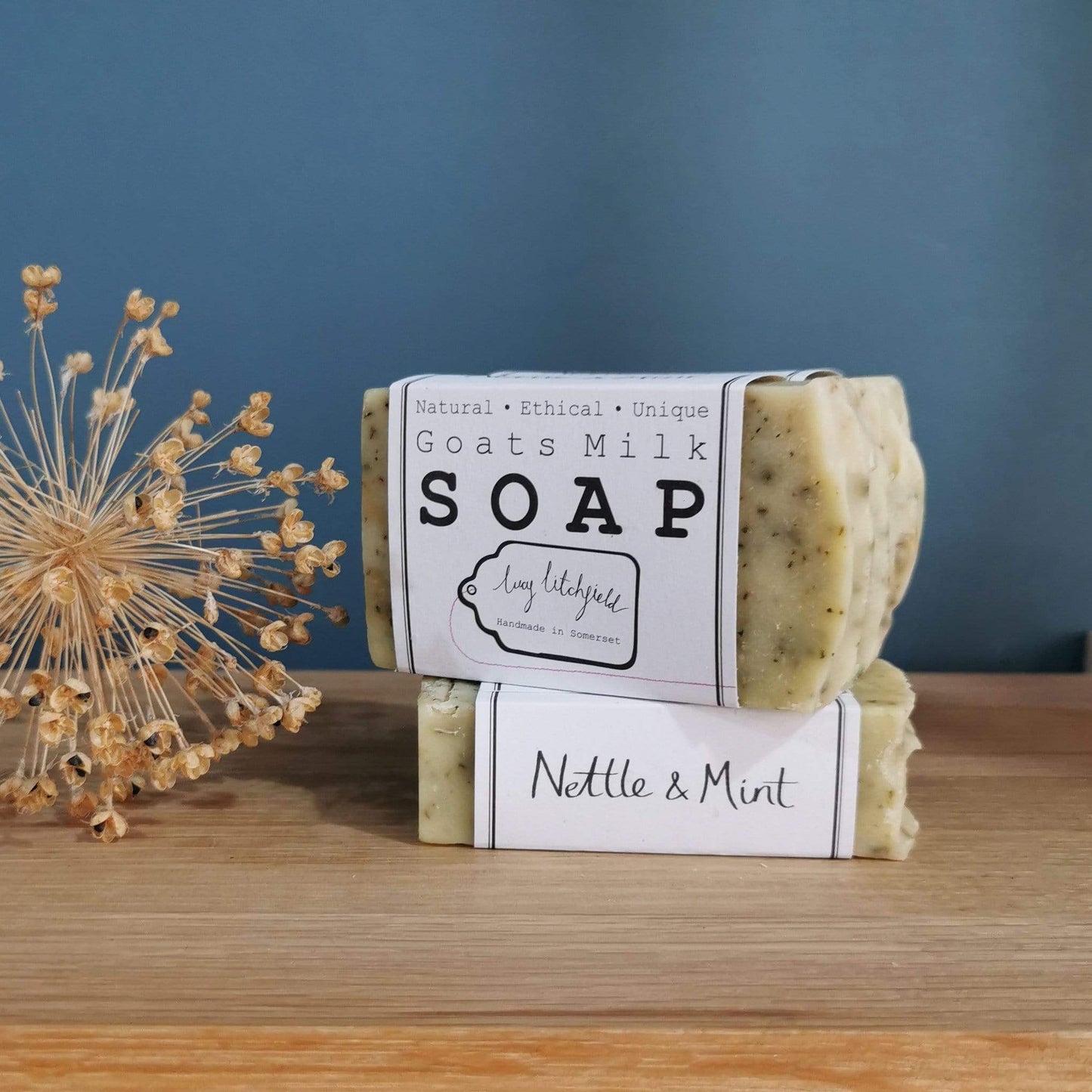 Soap Nettle and Mint Moisturising Soap (various) homeware shops bristol gift shops bristol Lucy Litchfield